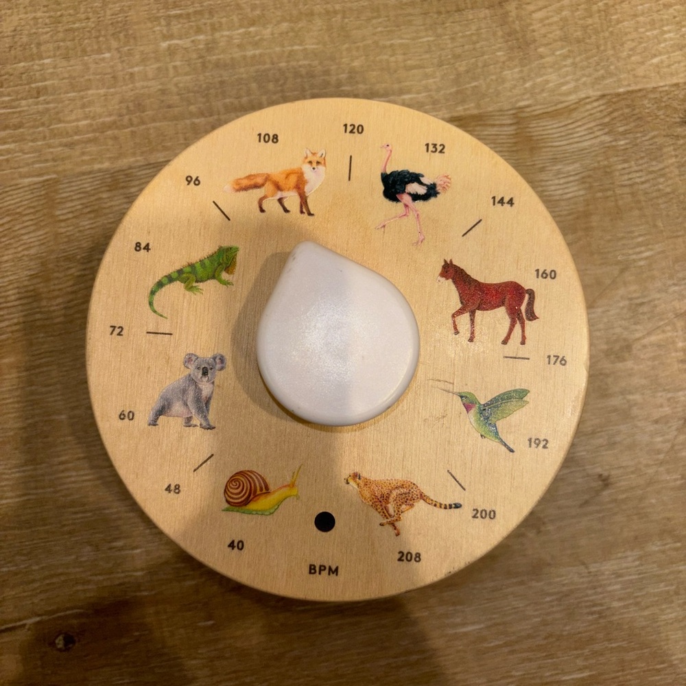 LOVEVERY Wooden Animal Metronome